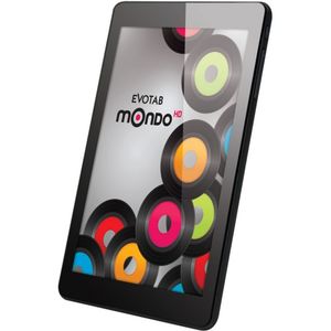 Tableta Evolio Mondo HD 7 inch IPS Cortex A9 Dual Core 1GB RAM 8GB flash WiFi neagra