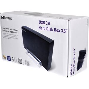 Rack HDD Sandberg 3.5 SATA USB 3.0 133-61
