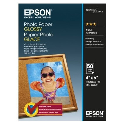 Consumabil Hartie foto GLOSSY 10x15 CM 50 SHEETS