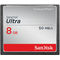 Card Sandisk Compact Flash Ultra 50Mbs 8GB