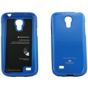 Husa Protectie Spate Goospery YJSAMGS4MABS albastra pentru Samsung Galaxy S4 Mini I9190