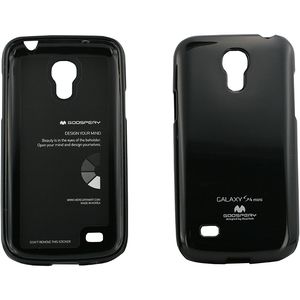 Husa Protectie Spate Goospery YJSAMGS4MNEG neagra pentru Samsung Galaxy S4 Mini I9190