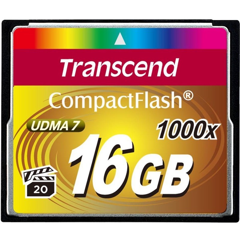 Card Compact Flash 16GB 1000x