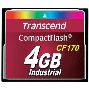 Card Transcend Compact Flash 4GB Industrial CF170