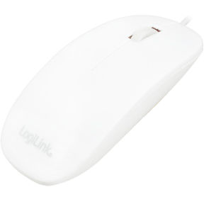 Mouse Logilink Optical Flat White