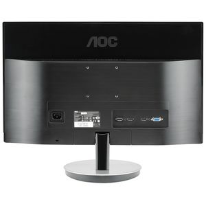 Monitor LED IPS AOC I2369Vm 23 inch 6ms Silver
