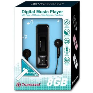 MP3 Player Transcend T-Sonic 330 8GB Black