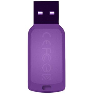Memorie USB Transcend Capless Jetflash 360 32GB USB 2.0 negru / violet