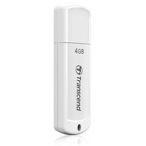 Memorie USB Transcend Jetflash 370 4GB USB 2.0 alba
