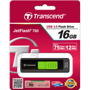Memorie USB Transcend Jetflash 760 16GB USB 3.0 neagra