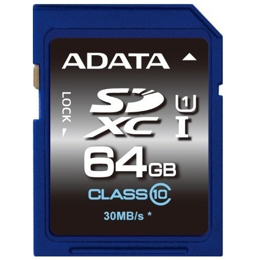 Card SDXC Premier SDXC 64GB Class 10 UHS-I U1