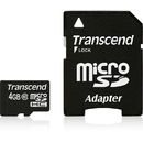 microSDHC 4GB Class 10 cu adaptor SD