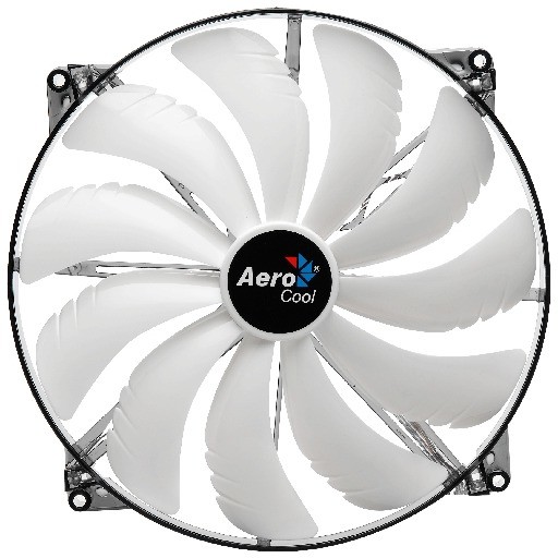 Ventilator Silent Master White LED 200 mm