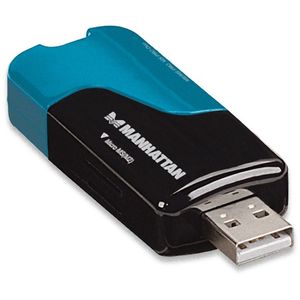 Card reader Manhattan Multi-Card 44 in 1 USB 2.0 extern