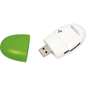Card reader Logilink Smile Multi Card USB 2.0 verde