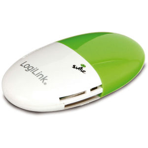 Card reader Logilink Smile Multi Card USB 2.0 verde