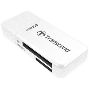 Card reader Transcend RDP5 USB 2.0 alb