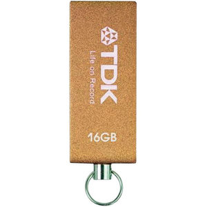 Memorie USB TDK Trans-It Metal 16GB USB 2.0 portocalie
