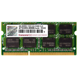 Memorie laptop Transcend 4GB DDR3 1333MHz CL9 pentru Apple
