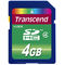 Card Transcend SDHC 4GB Class 4