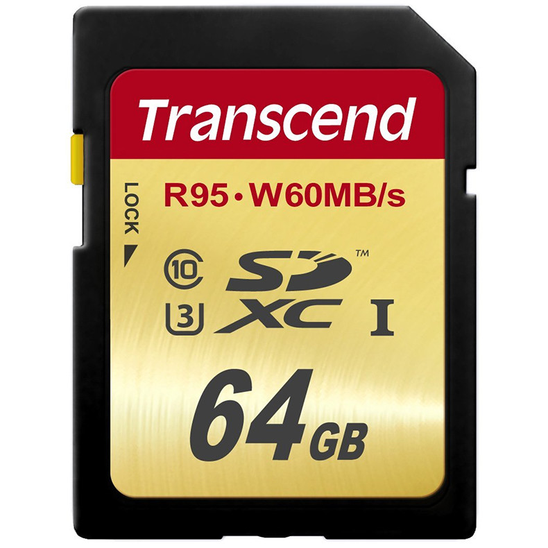 Card SDXC 64GB Class 10 UHS-I U3 W60 thumbnail