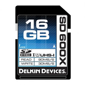 Card Delkin SDHC Better SD600 16GB UHS-I
