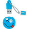 Memorie USB Emtec Smiley World 2 Game Geek 8GB USB 2.0 Blue