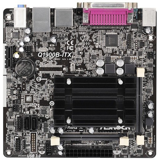 Placa de baza Q1900B-ITX Intel Celron J1900 mITX