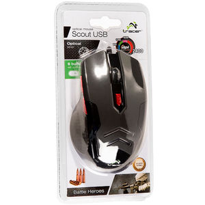 Mouse gaming Tracer Battle Heroes Scout USB Black
