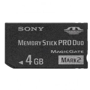 Card Sony Memory Stick PRO Duo 4GB MSMT4GN