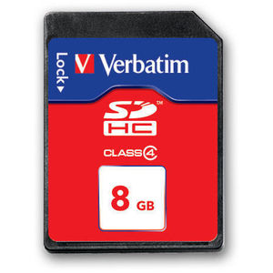 Card Verbatim SDHC 8GB Clasa 4