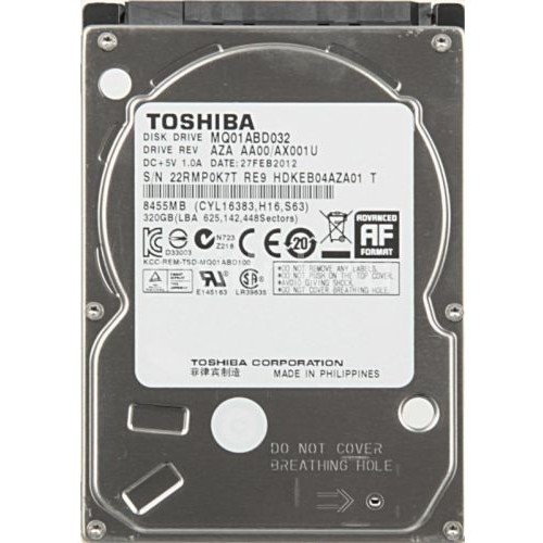 Hard disk laptop 320GB SATA-III 5400rpm 8MB MQ01ABF032