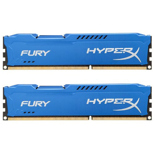 Memorie Fury Blue 16GB DDR3 1866 MHz CL10 Dual Channel Kit