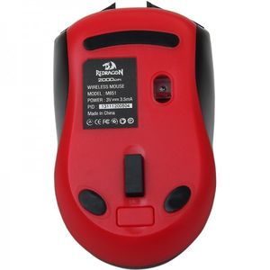 Mouse gaming wireless Redragon M651-BK negru-rosu