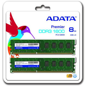 Memorie ADATA Premier 8GB DDR3 1600 MHz CL11 Dual Channel Kit