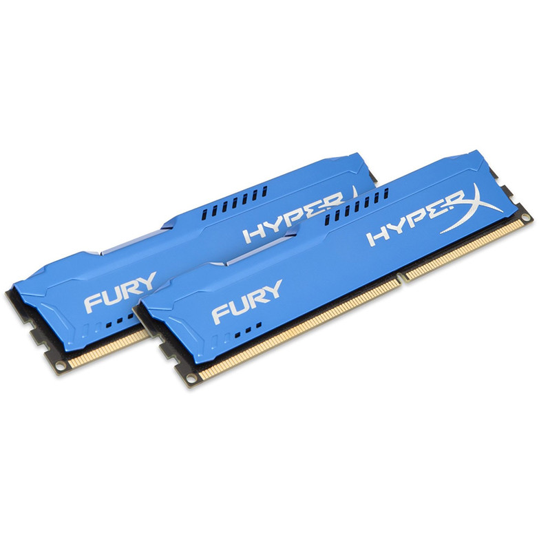 Memorie Fury 8GB DDR3 1866 MHz CL10 Dual Channel Kit Albastru