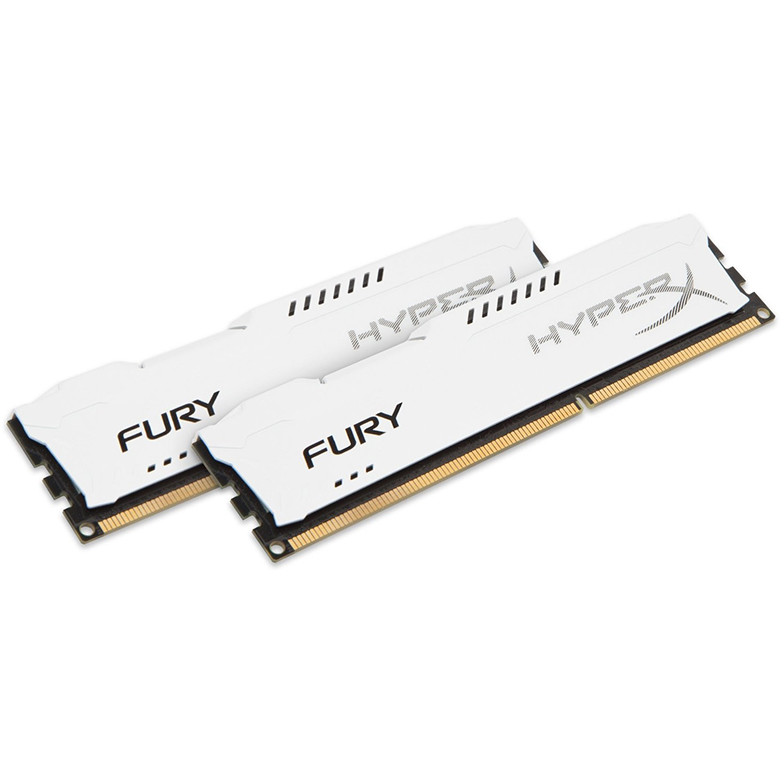 Memorie Fury 8GB DDR3 1866 MHz CL10 Dual Channel Kit Alb