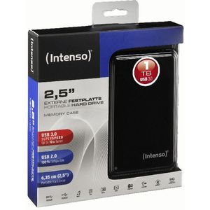 Hard disk extern Intenso Memory Case 1TB 2.5 inch USB 3.0 Black