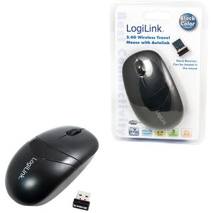 Mouse wireless Logilink ID0069 2.4 GHz Black