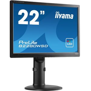 Monitor LED Iiyama ProLite B2280WSD-B1 22 inch 5 ms Black