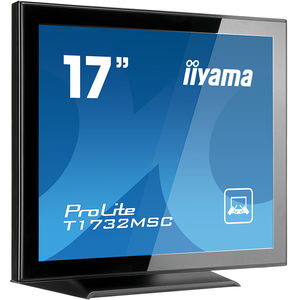 Monitor LED Touch Iiyama ProLite T1732MSC-B1 17 inch 5 ms Black