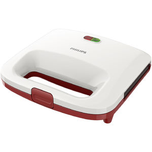 Sandwich-maker Philips HD2392/40 Daily Collection 820W alb / rosu