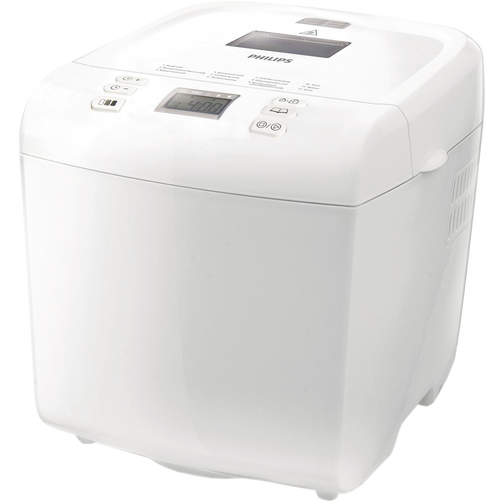 Masina de paine HD9015/30 Daily Collection 12 programe 1000 g alba