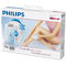 Set epilator Philips HP6553/00 Satinelle 2 viteze alb / albastru