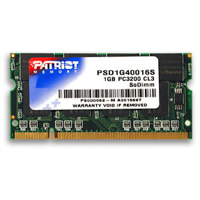 Memorie laptop Patriot 1GB DDR 400MHz CL3