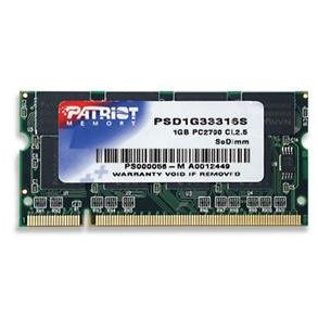 Memorie laptop Patriot 1GB DDR 333MHz CL2.5