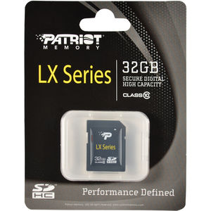 Card Patriot LX SDHC 32GB Class 10