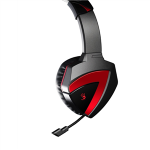 Casti A4Tech Bloody Over-Head DuoColor G501 Black-Red