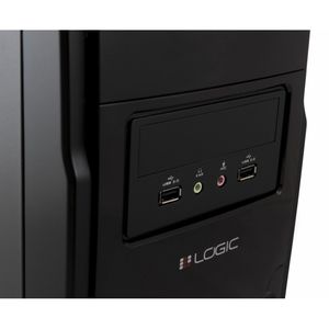 Carcasa Logic A11 Black cu sursa 400W