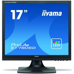 Monitor LED Iiyama ProLite E1780SD-B1 17 inch 5 ms Black